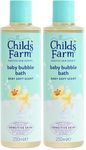 Childs Farm Baby Bedtime Bubble Bath, Baby Soft Scent | Gently Cleanses & Soothes | Suitable for Newborns, Kids & Adults with Sensitive & Dry Skin, 250ml (Pack of 2)