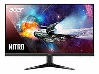 Acer Nitro QG241Y Pbmiipx 23.8" Full HD (1920 x 1080) VA Gaming Monitor with AMD FreeSync Premium Technology, Up to 165Hz, 1ms (VRB), HDR10, (1 Display Port 1.2, 1 x HDMI 2.0 & 1.4)