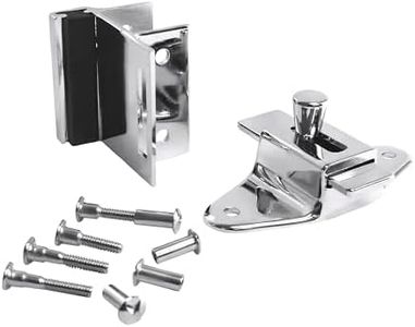 Brixwell 91-4a Slide Latch and Keeper Set with Fasteners