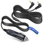 T POWER Dual Screen Auto Car Charger Ac Dc Adapter Compatible with Insignia Sylvania Philips Ematic Portable DVD Player Ly-02 Ay4133 Ay4197 Cigarette Plug Power Supply