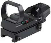 Feyachi Reflex Sight - Adjustable Reticle (4 Styles) Both Red and Green in one Sight!