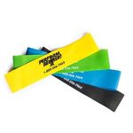 Perform Better XL Mini Band Resistance Loop Exercise Bands - Set of 4