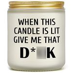 CINGUE Candles Gifts for Him - Funny Birthday Gifts for Men, Husband Gifts, Boyfriend Gifts, Fiance Gifts, Naughty Father's Day Valentines Day Engagement Anniversary Christmas Gifts for Couple Guy.