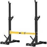 BangTong&Li Squat Rack Stand,Barbell Rack,Bench Press Rack Stand Home Gym Adjustable Weight Rack 550Lbs