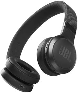 JBL Live 460 Wireless Noise Cancelling On-Ear Headphones, Black