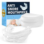 Snoring Aids for Men/Women, Anti Snoring Devices Mouthpiece, Anti Snore Mouth Guard Reusable Snore Stopper Aids