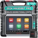 Autel MaxiCOM MK808BT PRO Scanner: 2023 Full Bidirectional Tool Level-up of MK808S MX808S MK808Z MK808, OS 11, 4G+64G 2.4G&5G WIFI, Active Test, 28+ Service, All Sys Diagnostics AutoAuth BT506 Support