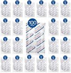 BELLE KR 500cc Oxygen Absorbers for Food Storage - 100 Pcs (5pcs Per Vacuum Pack) with Indicator - Oxygen Absorbers for Maximum Freshness, Flavor Preservation & Extended Shelf Life