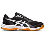 ASICS Men's Upcourt 5 Volleyball Shoes, Black/White, 8.5 UK