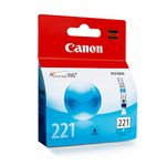 Genuine Canon CLI-221 Ink Tank, Cyan