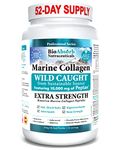 Marine Collagen Powder. Wild-Caught White Fish. 52-Day Supply Of Heavy Metals Tested Type 1 Collagen Peptides. Hydrolyzed Collagen Powder For Women and Men. Halal & Kosher (525g)