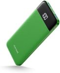 Charmast 10400mAh Power Bank USB C Portable Charger with LED Display Type C Powerbank Battery Pack，Portable Phone Charger Compatible with Smartphones Tablets and More (Green)