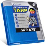TICONN Heavy Duty Tarp Cover, Extra