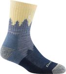 Darn Tough Women's Treeline Micro Crew Midweight with Cushion Hiking Sock (Style 1971) - Light Denim, Medium