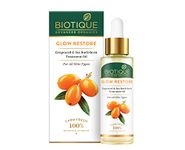Biotique Advanced Organics Glow Restore Grapeseed & Sea Buckthorn Treatment Oil, 30ml