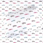 Kids Rule 4-Piece Cars Sheet Set for Boys & Kids - 1 Full Flat Sheet, 1 Full Fitted Sheet & 2 Queen Pillowcases, Soft Brushed Microfiber Polyester Bed Sheet, Smooth & Durable