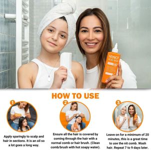 NitNOT Head Lice Treatment 200ml – Non-Toxic Formula