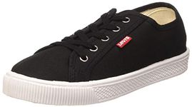 Levi's Women's Malibu Beach S Sneakers, Schwarz Regular Black 59, 3 UK