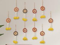 JH Gallery Artificial Flowers and Ring Decoration at Home Easy Simple Backdrop Pack of 10 Pcs