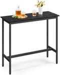 VASAGLE Bar Table, Narrow Long Bar 