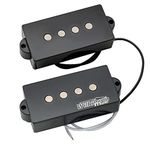 Wilkinson WOPB Vari Gauss Ceramic 4-String Precision Bass Humbucker Pickups Set for PB Style Electric Bass, Black