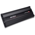 Stetsom Bravo Full 12000 1 Ohm Mono Car Amplifier, 12000.1 12K Watts RMS, 2Ω Stable Car Audio, HD Sound Quality, Crossover & Bass Boost, Car Stereo Speaker Subwoofer MD, Smart Coolers