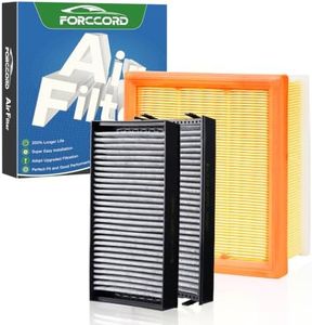 Cabin & Engine Air Filter Kit for BMW X5 2011-18 (3.0T), X6 2008-19 (3.0T)