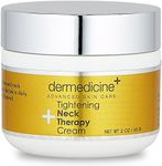 Skincare Tightening Neck Therapy Cream for Face | Anti-Aging Lotion | Helps to Firm & Tighten Loose Sagging Skin Smooth Wrinkles & Fine Lines | More Youthful Neck and Chest | 2 fl oz/60 ml