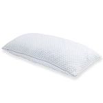 PureComfort Memory Foam Pillow - Neck & Shoulder Pain Relief Pillow - Adjustable Hypoallergenic Memory Foam Pillow for Back, Stomach, or Side Sleepers (Queen)