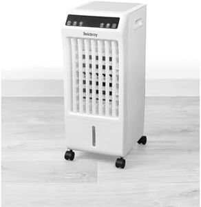 Beldray Digital Air Cooler - 6L Evaporative Humidifier, LED Display, Portable Cooling Fan, Air Purifier, 3 Speeds, Rotating Swing, Oscillating, 2 Ice Packs Included for Cool Air Flow