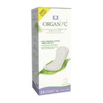 Organyc 100% Certified Organic Cotton Panty Liner, 24 Count