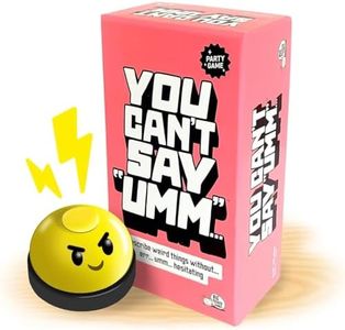Big Potato You Can’t Say Umm: A Party Game for Family and Adults, Board Game for Teenagers, Family Word Game, Must Have for Game Night