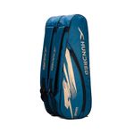 Hundred Cosmogear Badminton Kit-Bag (Teal Green)|Double Zipper|Bag with Front Zipper Pocket