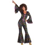 amscan International Adults Women Disco Pants Suit