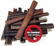 Beef Collagen Sticks for Dogs - Dog Chew Treat - Long Lasting Collagen Chews - 6/12 INCH *(350 Grams) (8-14 Pack 6 INCH)* - NO Odor - Rawhide Free - Bully Stick Alternative Supports Health