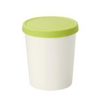 Tovolo 1 Litre Ice Cream Container, Silicone, Green, 12 x 12 x 14 cm