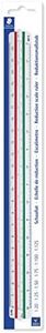 STAEDTLER 561 98-1BKST Triangular Triangular Din 1: 20, 25, 50, 75, 100, 125 Ruler Scale, (20497)