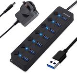 USB 3.0 Splitter, 7-Port USB 3.0 Hu