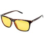 DUCO Anti-glare Polarized Night Vision Driving Glasses for Headlight 3029 (TORTOISE)