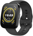 Amazfit Bip 5 Smart Watch, 46mm, Bluetooth Calling, Alexa Built-in, GPS Tracking, 10-day Long Battery Life, Health Fitness Tracker With Heart Rate, Blood Oxygen Monitoring - Black