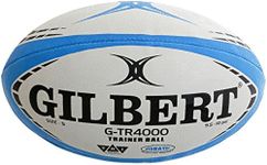 Gilbert G-TR4000 Rugby Training Ball, Sky Blue (5)