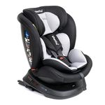 Cherilo 360° Convertible Isofix Baby Car Seat, Rotatable ECE R44/04 Safety Certified Car Seat for Kids of 0 to 12 Years Age (0-36 kg) with 4 Recline Position, (Black and Grey)
