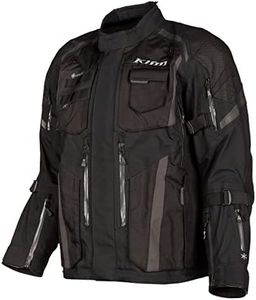KLIM Badlands Pro Adventure Motorcycle Jacket (Large, Stealth Black)