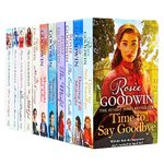 Rosie Goodwin 11 Books Collection Set (Dancing Till Midnight, Yesterday's Shadows, Moonlight and Ashes, Time to Say Goodbye, The Misfit, The Empty Cradle, Home Front Girls, The Mill Girl)