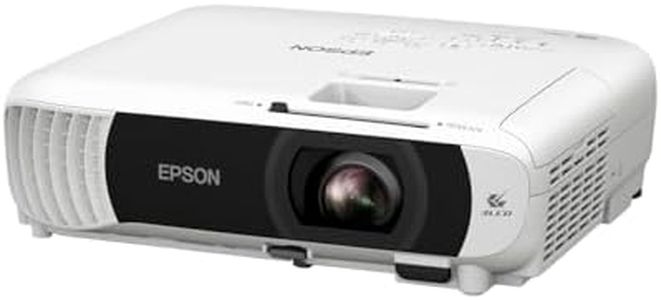 Epson EB-W55 Corporate Portable Multimedia Projector, Bright 4,000 Lumens, WXGA, 3-Chip 3LCD, Stereo Speakers - White