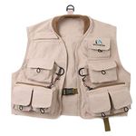 MAXIMUMCATCH Kids Fly Fishing Vest Youth Vest Pack, 100% cotton