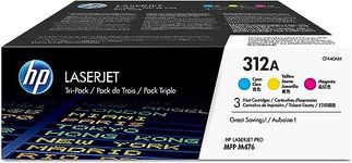 HP CF440AM 312A Original LaserJet Toner Cartridges, Cyan/Magenta/Yellow, Multipack