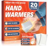 Bramble Hand Warmers Disposable - 20 Pack - Pocket Warmers for Hiking, Outdoor Activities, Skiing - 8 Hours of Heat