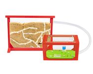 AntHouse - Natural sand ant farm - 3D Red Medium Set (Sandwich + Food Box)