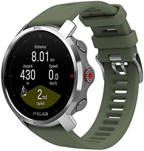 Polar Grit X, Rugged Multisport GPS Smart Watch, Ultra-Long Battery Life, Wrist-based Heart Rate, Military-Level Durability, Sleep and Recovery, Navigation, Trail Running, Mountain Biking